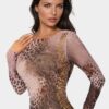bebe1280_leopard_4_5495ece7-9339-440b-b1ff-67e1abbcb511 BodyCon Embellished Knee Length Dress